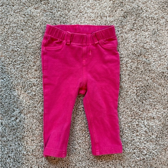 Carter’s Plaid Tunic long sleeve top and Pink Leggings outfit Size 12 Months - Picture 9 of 11